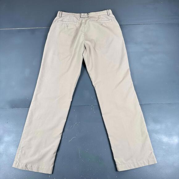 Under Armour Golf Pants Mens 32x32 Tan Khaki Chino Relaxed Performance Stretch - Picture 6 of 8